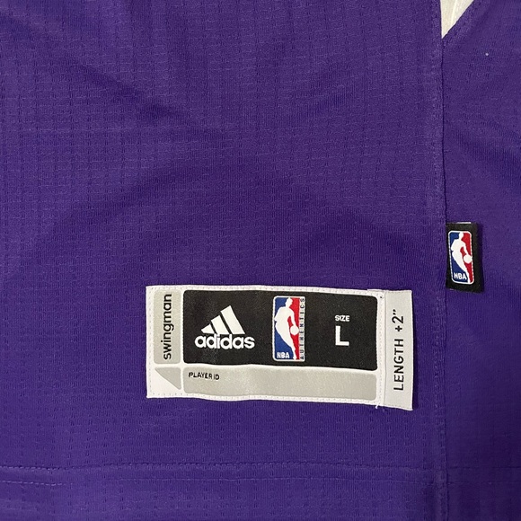 Size Large Men Demarcus Cousins Sacramento Kings Swingman NBA Basketball Jersey - Picture 3 of 5